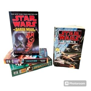 Star Wars Book Lot Four Books Bundle & Save